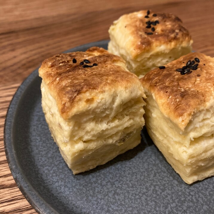 簡単腹割れ!さつまいもスコーン♡